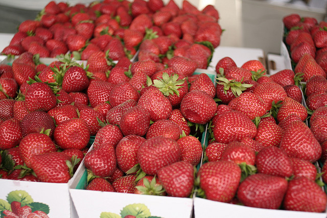 Strawberries, Photo by Justin Sewell