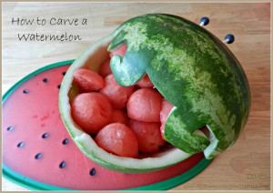 How to Carve a Watermelon